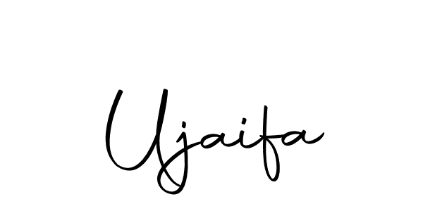 How to make Ujaifa name signature. Use Autography-DOLnW style for creating short signs online. This is the latest handwritten sign. Ujaifa signature style 10 images and pictures png