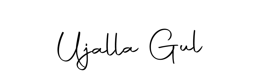 Make a short Ujalla Gul signature style. Manage your documents anywhere anytime using Autography-DOLnW. Create and add eSignatures, submit forms, share and send files easily. Ujalla Gul signature style 10 images and pictures png