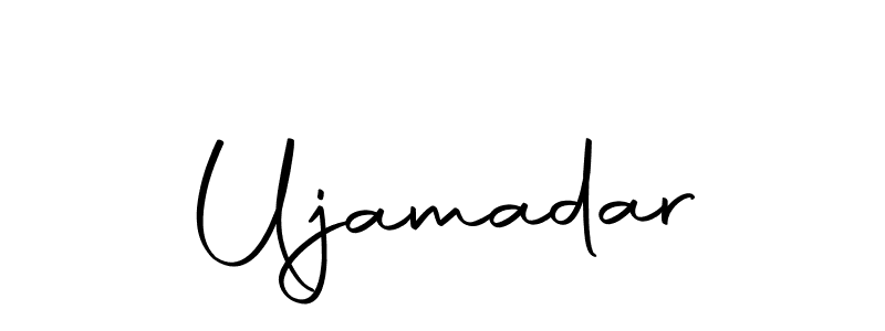 Use a signature maker to create a handwritten signature online. With this signature software, you can design (Autography-DOLnW) your own signature for name Ujamadar. Ujamadar signature style 10 images and pictures png