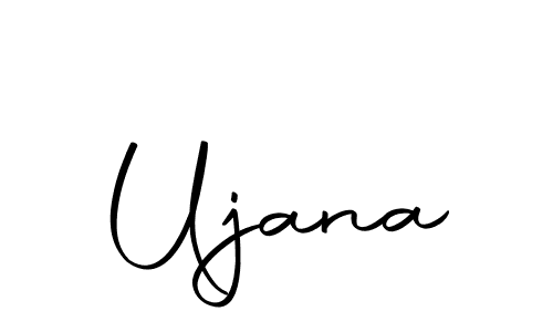Ujana stylish signature style. Best Handwritten Sign (Autography-DOLnW) for my name. Handwritten Signature Collection Ideas for my name Ujana. Ujana signature style 10 images and pictures png