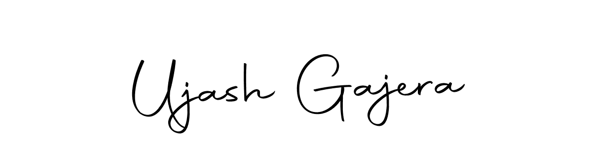Here are the top 10 professional signature styles for the name Ujash Gajera. These are the best autograph styles you can use for your name. Ujash Gajera signature style 10 images and pictures png