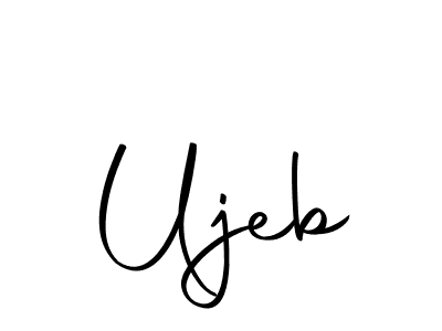 Make a beautiful signature design for name Ujeb. With this signature (Autography-DOLnW) style, you can create a handwritten signature for free. Ujeb signature style 10 images and pictures png