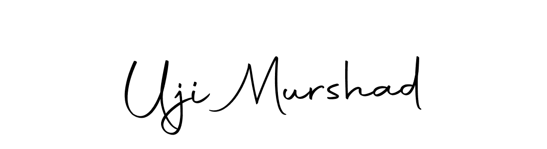 Make a beautiful signature design for name Uji Murshad. Use this online signature maker to create a handwritten signature for free. Uji Murshad signature style 10 images and pictures png