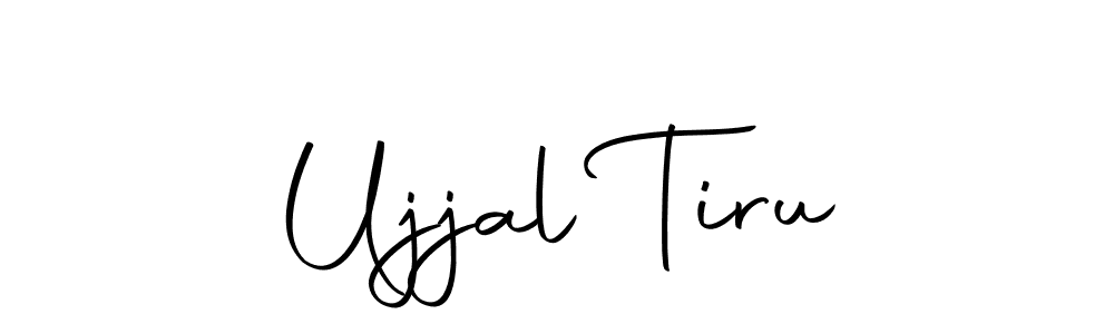 if you are searching for the best signature style for your name Ujjal Tiru. so please give up your signature search. here we have designed multiple signature styles  using Autography-DOLnW. Ujjal Tiru signature style 10 images and pictures png