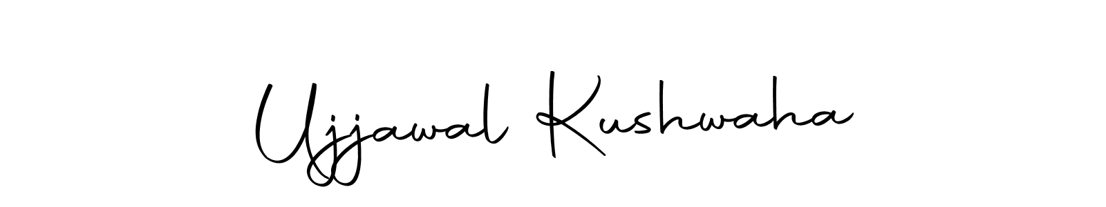 Ujjawal Kushwaha stylish signature style. Best Handwritten Sign (Autography-DOLnW) for my name. Handwritten Signature Collection Ideas for my name Ujjawal Kushwaha. Ujjawal Kushwaha signature style 10 images and pictures png