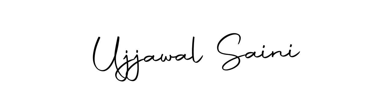 Similarly Autography-DOLnW is the best handwritten signature design. Signature creator online .You can use it as an online autograph creator for name Ujjawal Saini. Ujjawal Saini signature style 10 images and pictures png