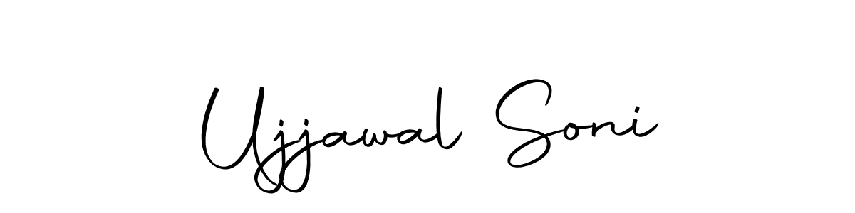 Make a short Ujjawal Soni signature style. Manage your documents anywhere anytime using Autography-DOLnW. Create and add eSignatures, submit forms, share and send files easily. Ujjawal Soni signature style 10 images and pictures png