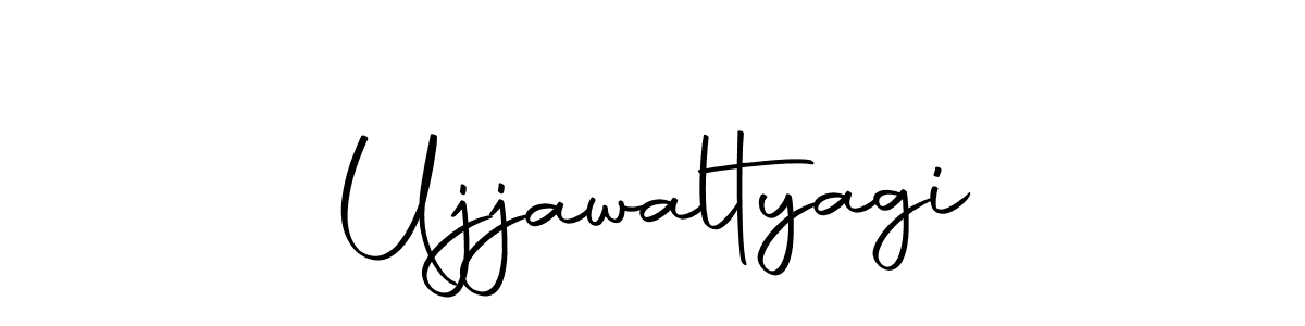 How to make Ujjawaltyagi signature? Autography-DOLnW is a professional autograph style. Create handwritten signature for Ujjawaltyagi name. Ujjawaltyagi signature style 10 images and pictures png