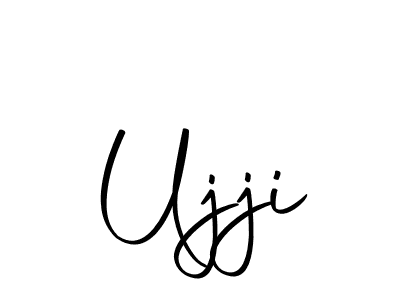Design your own signature with our free online signature maker. With this signature software, you can create a handwritten (Autography-DOLnW) signature for name Ujji. Ujji signature style 10 images and pictures png