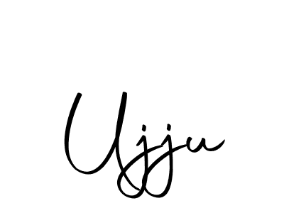 Use a signature maker to create a handwritten signature online. With this signature software, you can design (Autography-DOLnW) your own signature for name Ujju. Ujju signature style 10 images and pictures png