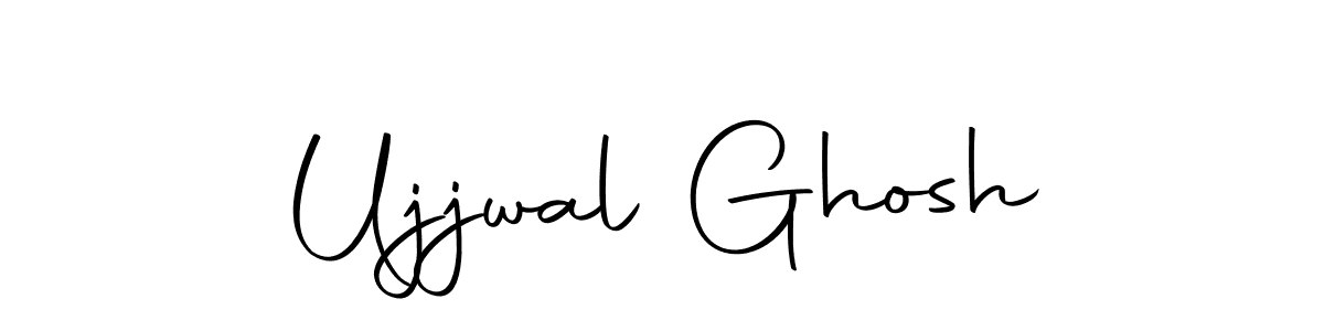 Ujjwal Ghosh stylish signature style. Best Handwritten Sign (Autography-DOLnW) for my name. Handwritten Signature Collection Ideas for my name Ujjwal Ghosh. Ujjwal Ghosh signature style 10 images and pictures png
