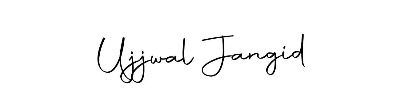 You should practise on your own different ways (Autography-DOLnW) to write your name (Ujjwal Jangid) in signature. don't let someone else do it for you. Ujjwal Jangid signature style 10 images and pictures png