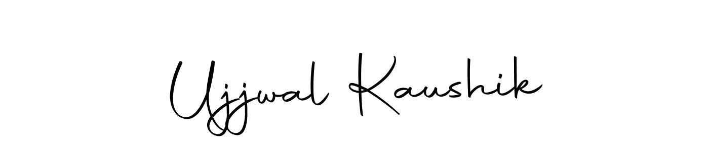 The best way (Autography-DOLnW) to make a short signature is to pick only two or three words in your name. The name Ujjwal Kaushik include a total of six letters. For converting this name. Ujjwal Kaushik signature style 10 images and pictures png