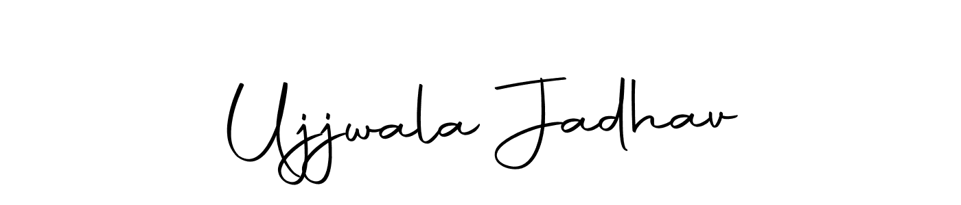 Create a beautiful signature design for name Ujjwala Jadhav. With this signature (Autography-DOLnW) fonts, you can make a handwritten signature for free. Ujjwala Jadhav signature style 10 images and pictures png