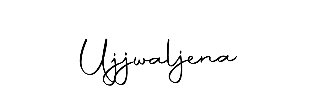 Make a beautiful signature design for name Ujjwaljena. With this signature (Autography-DOLnW) style, you can create a handwritten signature for free. Ujjwaljena signature style 10 images and pictures png