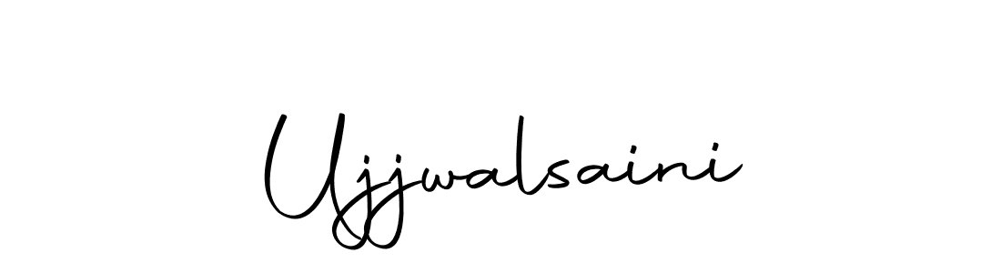 Create a beautiful signature design for name Ujjwalsaini. With this signature (Autography-DOLnW) fonts, you can make a handwritten signature for free. Ujjwalsaini signature style 10 images and pictures png