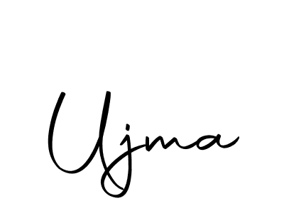 Create a beautiful signature design for name Ujma. With this signature (Autography-DOLnW) fonts, you can make a handwritten signature for free. Ujma signature style 10 images and pictures png