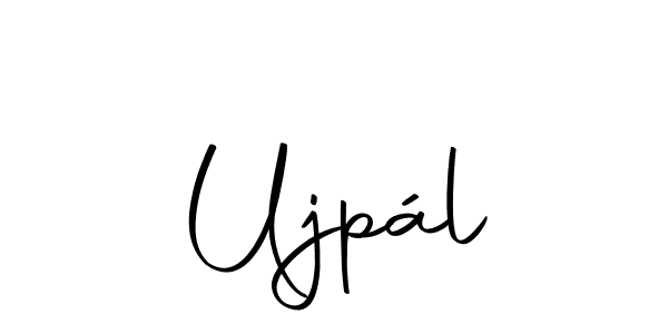 You should practise on your own different ways (Autography-DOLnW) to write your name (Ujpál) in signature. don't let someone else do it for you. Ujpál signature style 10 images and pictures png