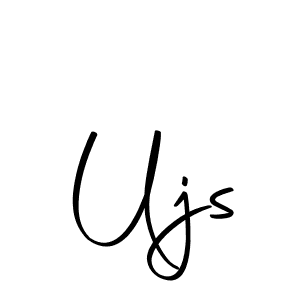 How to make Ujs name signature. Use Autography-DOLnW style for creating short signs online. This is the latest handwritten sign. Ujs signature style 10 images and pictures png
