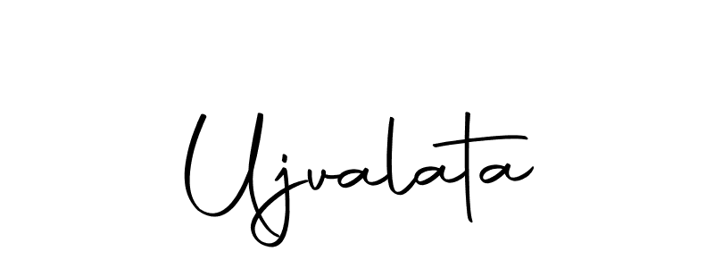 You can use this online signature creator to create a handwritten signature for the name Ujvalata. This is the best online autograph maker. Ujvalata signature style 10 images and pictures png