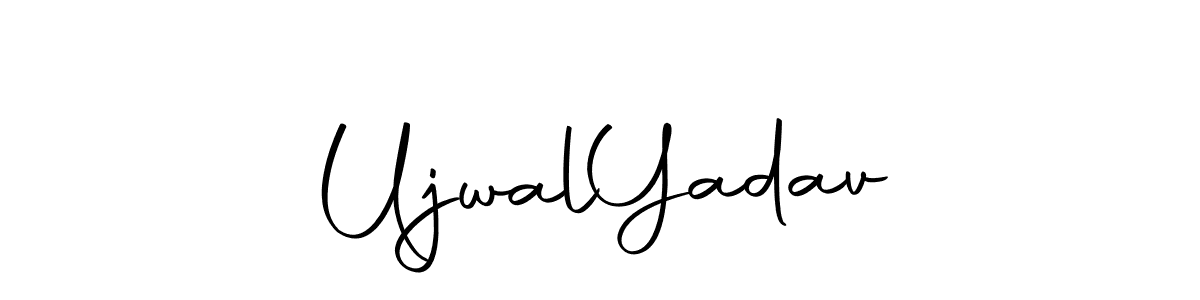 Design your own signature with our free online signature maker. With this signature software, you can create a handwritten (Autography-DOLnW) signature for name Ujwal  Yadav. Ujwal  Yadav signature style 10 images and pictures png