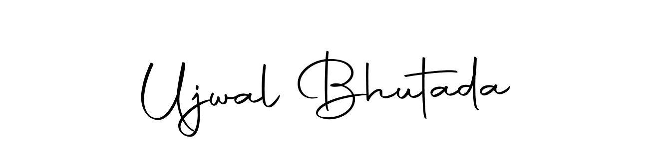 You should practise on your own different ways (Autography-DOLnW) to write your name (Ujwal Bhutada) in signature. don't let someone else do it for you. Ujwal Bhutada signature style 10 images and pictures png