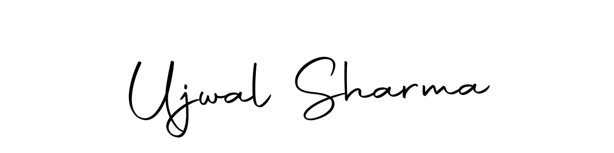 The best way (Autography-DOLnW) to make a short signature is to pick only two or three words in your name. The name Ujwal Sharma include a total of six letters. For converting this name. Ujwal Sharma signature style 10 images and pictures png