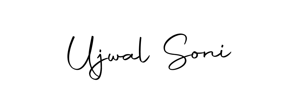 Make a short Ujwal Soni signature style. Manage your documents anywhere anytime using Autography-DOLnW. Create and add eSignatures, submit forms, share and send files easily. Ujwal Soni signature style 10 images and pictures png