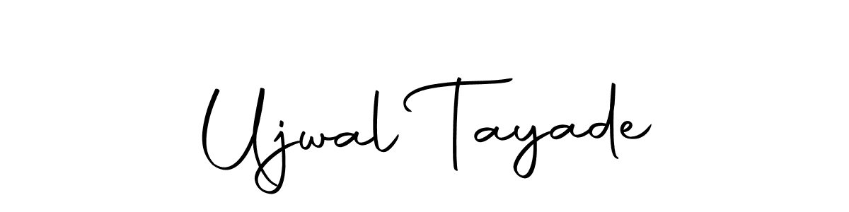 Ujwal Tayade stylish signature style. Best Handwritten Sign (Autography-DOLnW) for my name. Handwritten Signature Collection Ideas for my name Ujwal Tayade. Ujwal Tayade signature style 10 images and pictures png