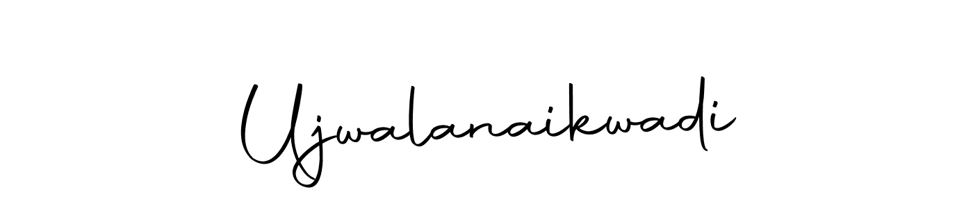 The best way (Autography-DOLnW) to make a short signature is to pick only two or three words in your name. The name Ujwalanaikwadi include a total of six letters. For converting this name. Ujwalanaikwadi signature style 10 images and pictures png