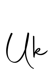 Make a beautiful signature design for name Uk. With this signature (Autography-DOLnW) style, you can create a handwritten signature for free. Uk signature style 10 images and pictures png