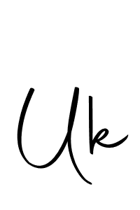 Make a beautiful signature design for name Uk. With this signature (Autography-DOLnW) style, you can create a handwritten signature for free. Uk signature style 10 images and pictures png