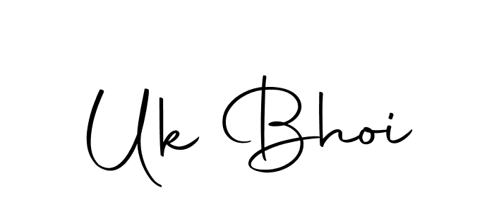 Here are the top 10 professional signature styles for the name Uk Bhoi. These are the best autograph styles you can use for your name. Uk Bhoi signature style 10 images and pictures png