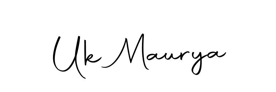 Similarly Autography-DOLnW is the best handwritten signature design. Signature creator online .You can use it as an online autograph creator for name Uk Maurya. Uk Maurya signature style 10 images and pictures png