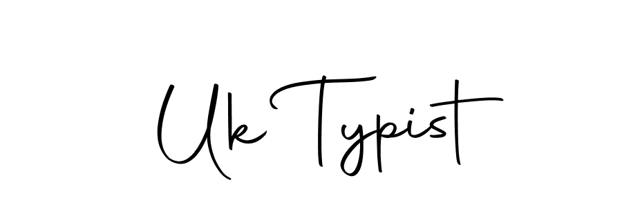The best way (Autography-DOLnW) to make a short signature is to pick only two or three words in your name. The name Uk Typist include a total of six letters. For converting this name. Uk Typist signature style 10 images and pictures png