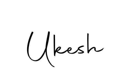 How to make Ukesh signature? Autography-DOLnW is a professional autograph style. Create handwritten signature for Ukesh name. Ukesh signature style 10 images and pictures png