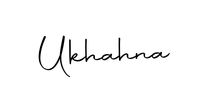 Also we have Ukhahna name is the best signature style. Create professional handwritten signature collection using Autography-DOLnW autograph style. Ukhahna signature style 10 images and pictures png