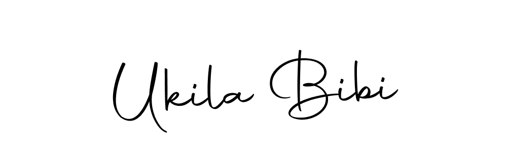 Make a short Ukila Bibi signature style. Manage your documents anywhere anytime using Autography-DOLnW. Create and add eSignatures, submit forms, share and send files easily. Ukila Bibi signature style 10 images and pictures png