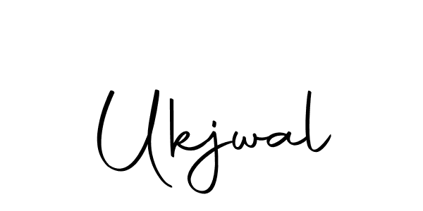 Ukjwal stylish signature style. Best Handwritten Sign (Autography-DOLnW) for my name. Handwritten Signature Collection Ideas for my name Ukjwal. Ukjwal signature style 10 images and pictures png