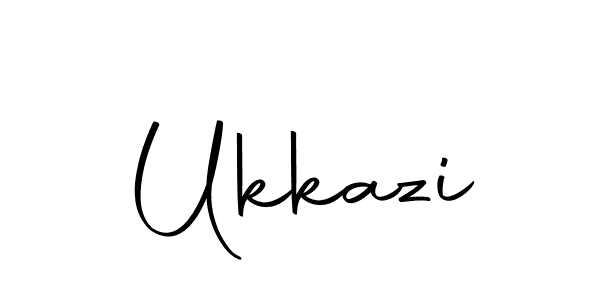 Similarly Autography-DOLnW is the best handwritten signature design. Signature creator online .You can use it as an online autograph creator for name Ukkazi. Ukkazi signature style 10 images and pictures png