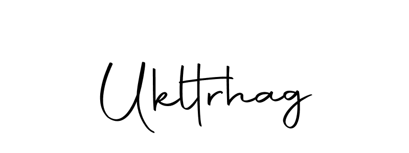 Create a beautiful signature design for name Ukltrhag. With this signature (Autography-DOLnW) fonts, you can make a handwritten signature for free. Ukltrhag signature style 10 images and pictures png