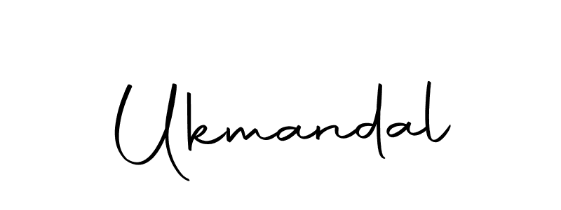 How to make Ukmandal signature? Autography-DOLnW is a professional autograph style. Create handwritten signature for Ukmandal name. Ukmandal signature style 10 images and pictures png