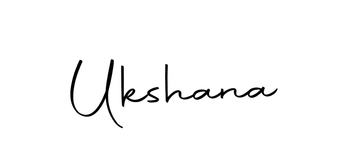 The best way (Autography-DOLnW) to make a short signature is to pick only two or three words in your name. The name Ukshana include a total of six letters. For converting this name. Ukshana signature style 10 images and pictures png