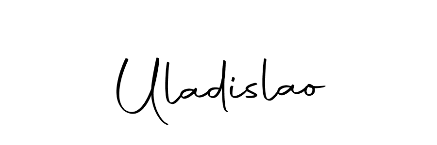 Design your own signature with our free online signature maker. With this signature software, you can create a handwritten (Autography-DOLnW) signature for name Uladislao. Uladislao signature style 10 images and pictures png
