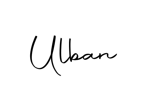 Similarly Autography-DOLnW is the best handwritten signature design. Signature creator online .You can use it as an online autograph creator for name Ulban. Ulban signature style 10 images and pictures png