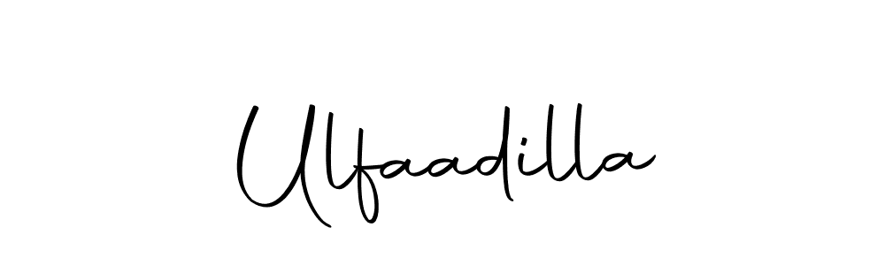 Make a short Ulfaadilla signature style. Manage your documents anywhere anytime using Autography-DOLnW. Create and add eSignatures, submit forms, share and send files easily. Ulfaadilla signature style 10 images and pictures png