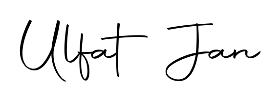 Elevate your brand with a stunning Ulfat Jan eSignature. The Autography-DOLnW style provides a balanced, flowing aesthetic for everyday signing. Ulfat Jan signature style 10 images and pictures png