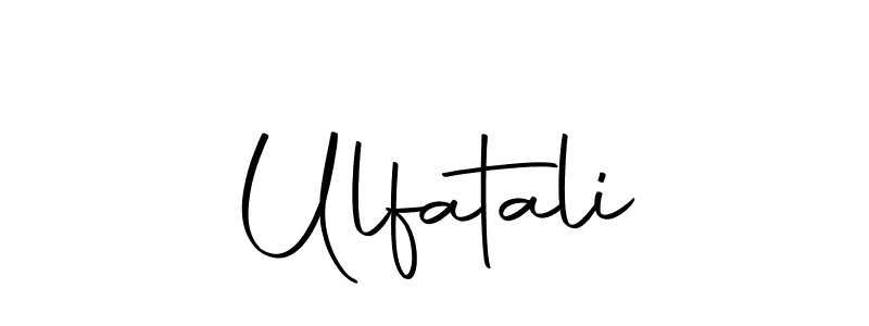 How to make Ulfatali name signature. Use Autography-DOLnW style for creating short signs online. This is the latest handwritten sign. Ulfatali signature style 10 images and pictures png