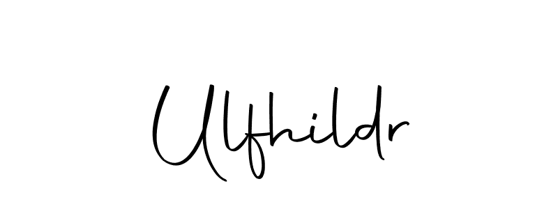 Make a beautiful signature design for name Ulfhildr. Use this online signature maker to create a handwritten signature for free. Ulfhildr signature style 10 images and pictures png