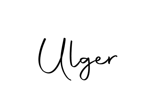 The best way (Autography-DOLnW) to make a short signature is to pick only two or three words in your name. The name Ulger include a total of six letters. For converting this name. Ulger signature style 10 images and pictures png